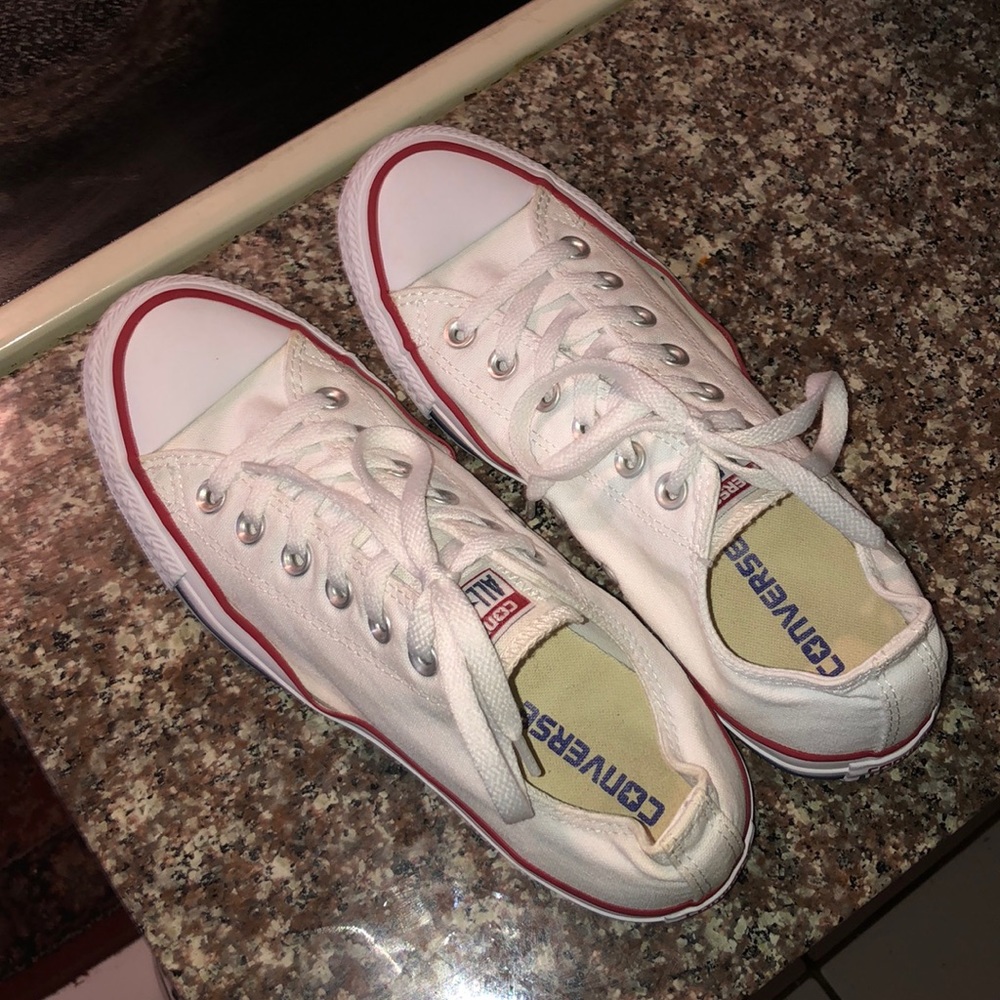 White Converse All-Stars